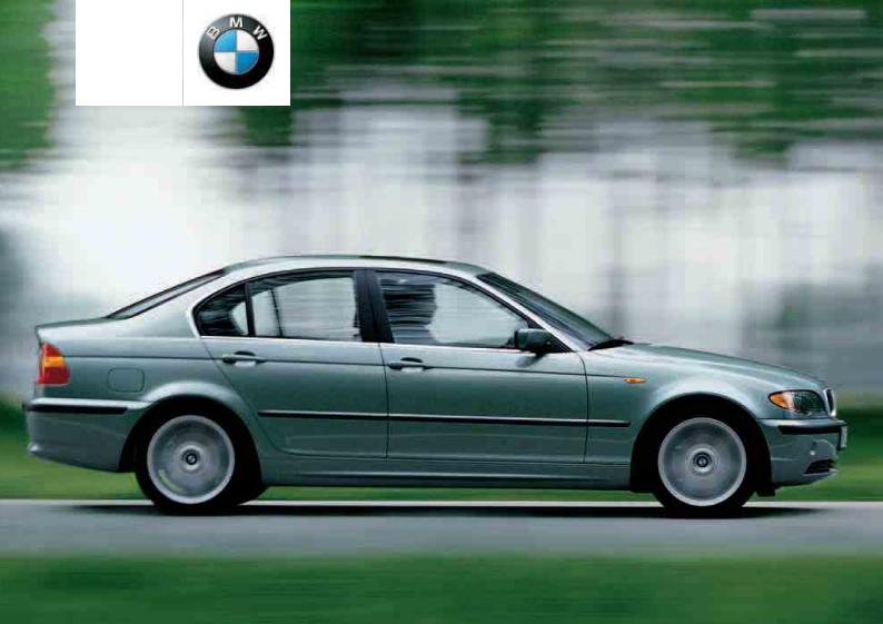 BMW 3-Series 2004 Owner's Manual