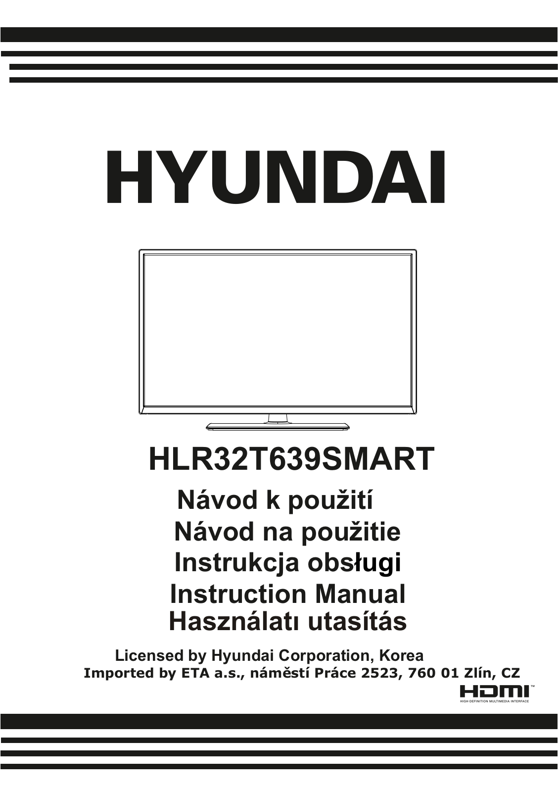 Hyundai HLR 32T639 SMART User Manual