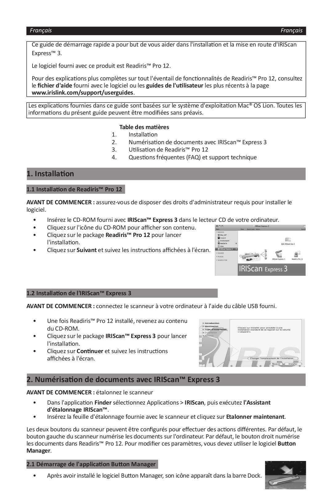 IRIS Readiris Pro 12 User Manual