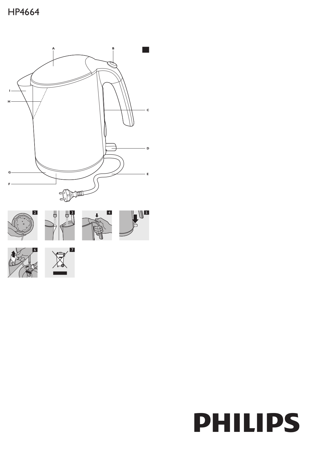 Philips HP4664/01, HP4664/00 User Manual