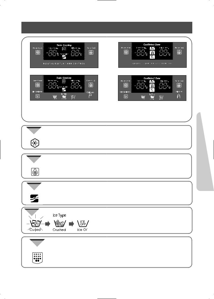 Samsung RS21NASV, RS21FASM, RS21JPSM, RS21DASV, RS21KCSV User Manual