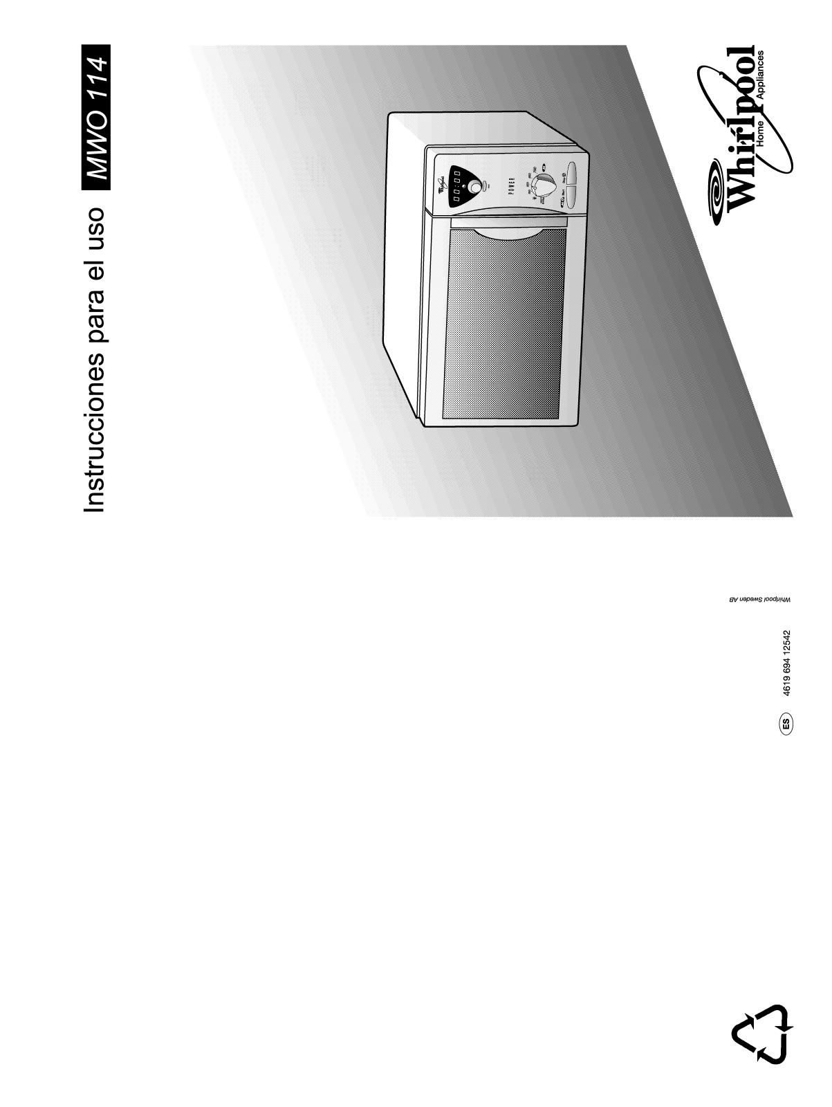 Whirlpool AVM 404/1 WP WH User Manual