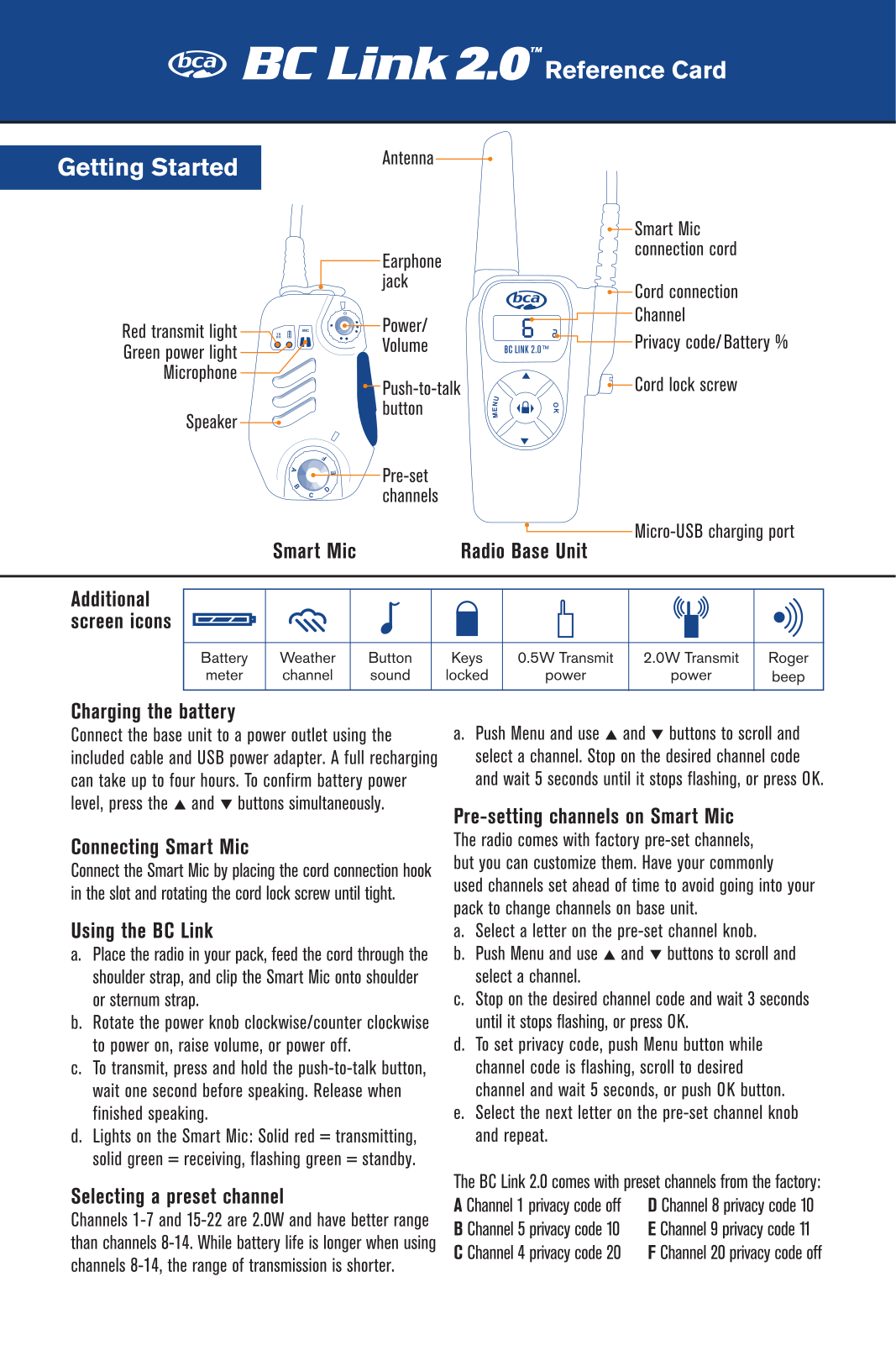 Bca BC Link 2.0 User Manual - ManualMachine.com