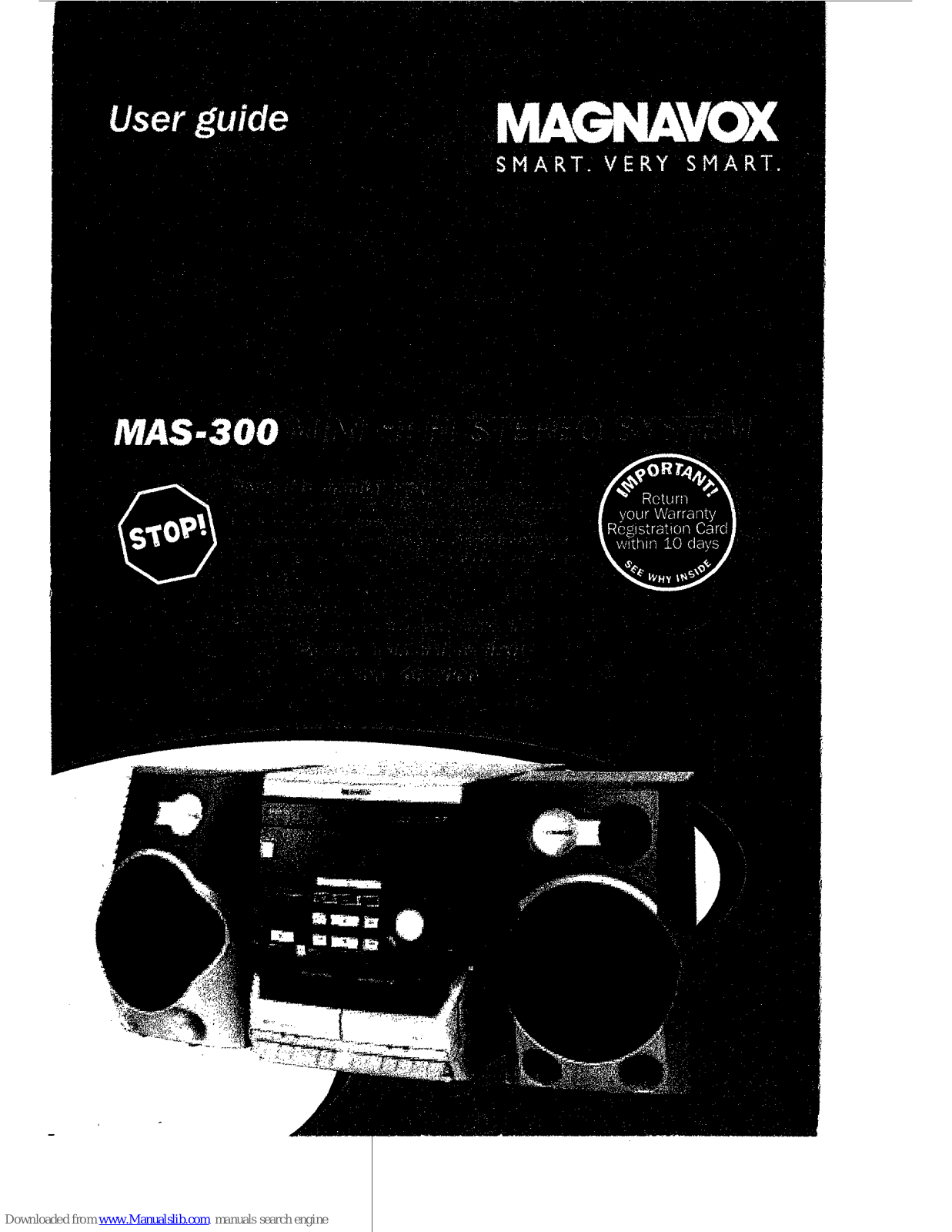 Magnavox MAS-300, MAS-30037 User Manual