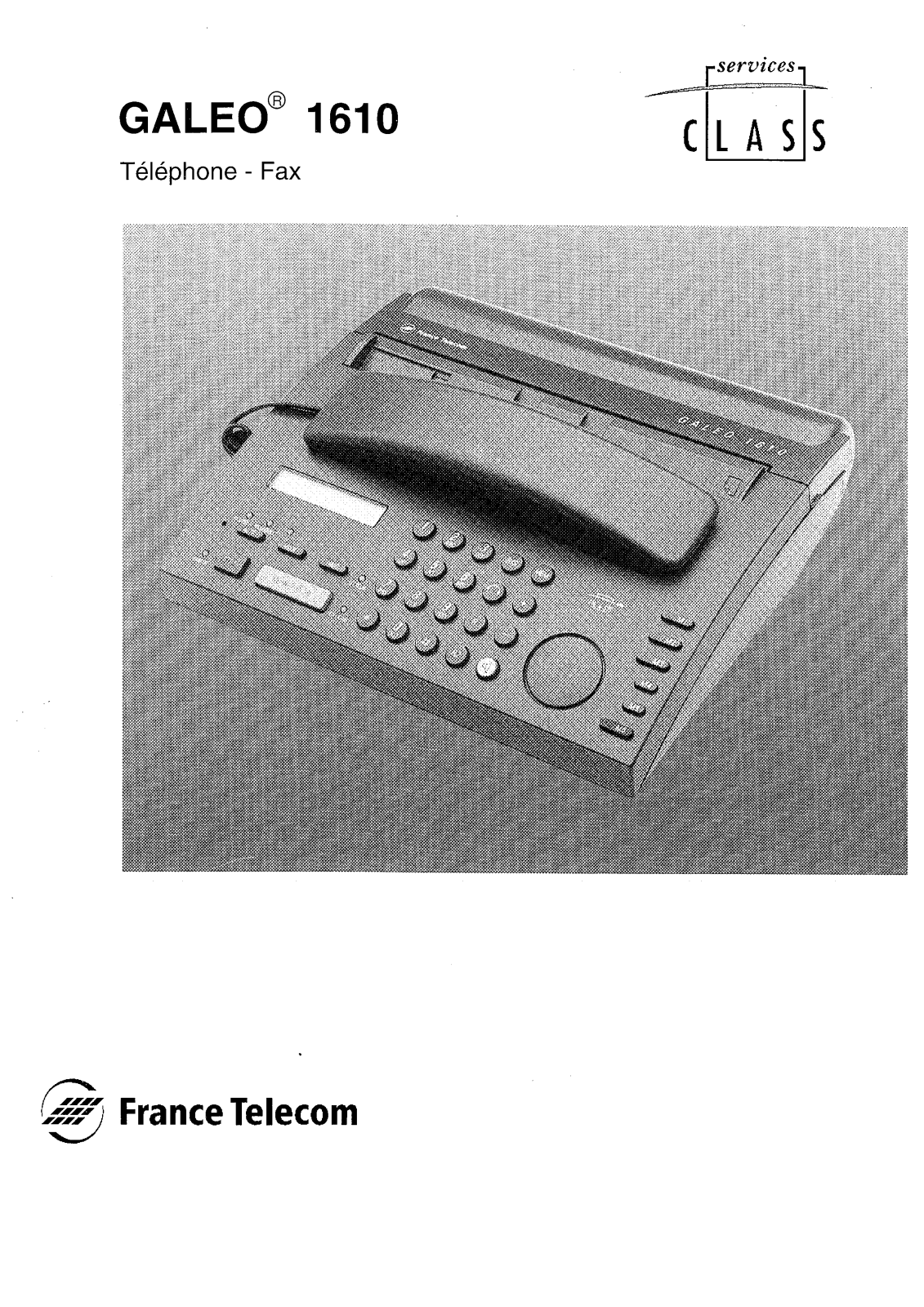 France telecom GALEO 1610 User Manual