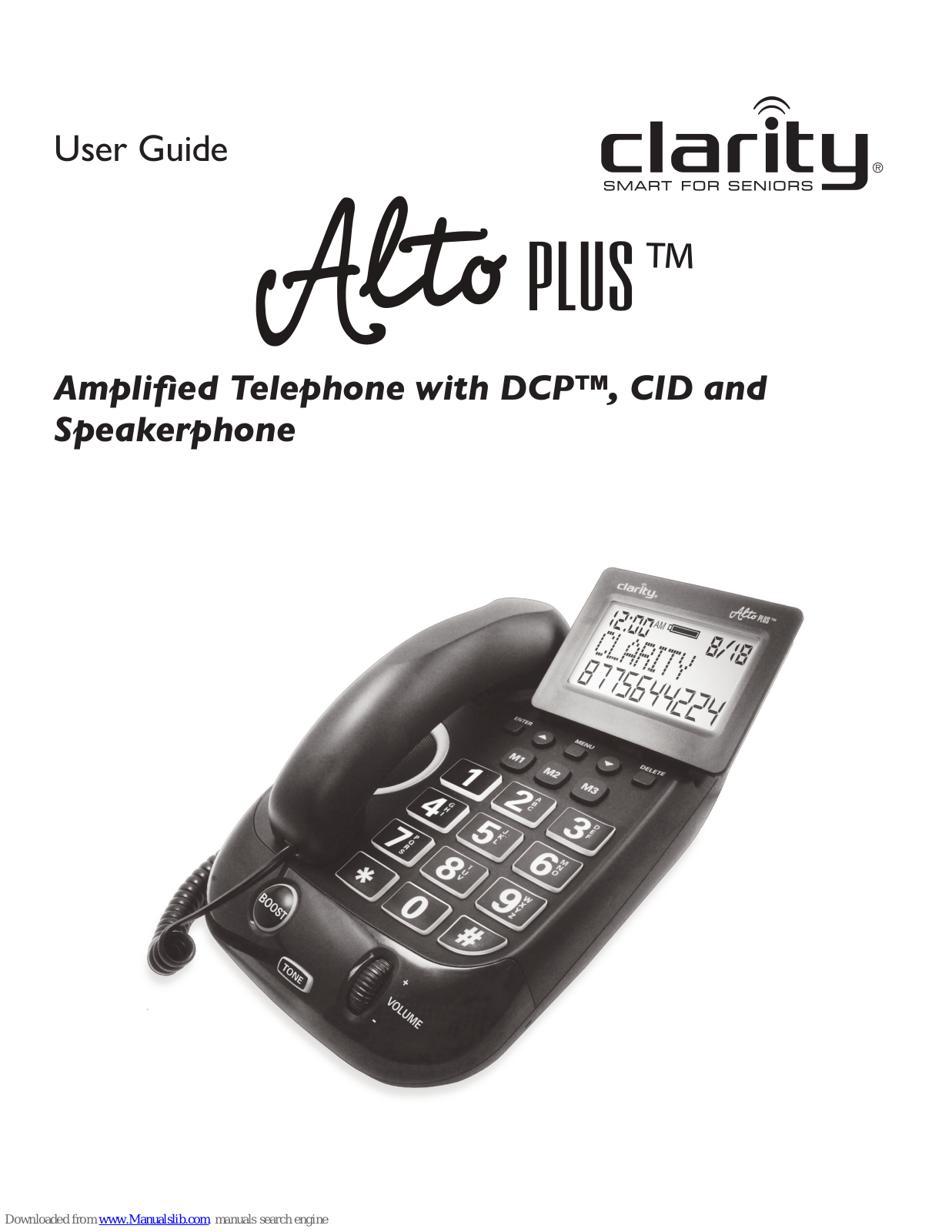 Clarity Alto PLUS User Manual