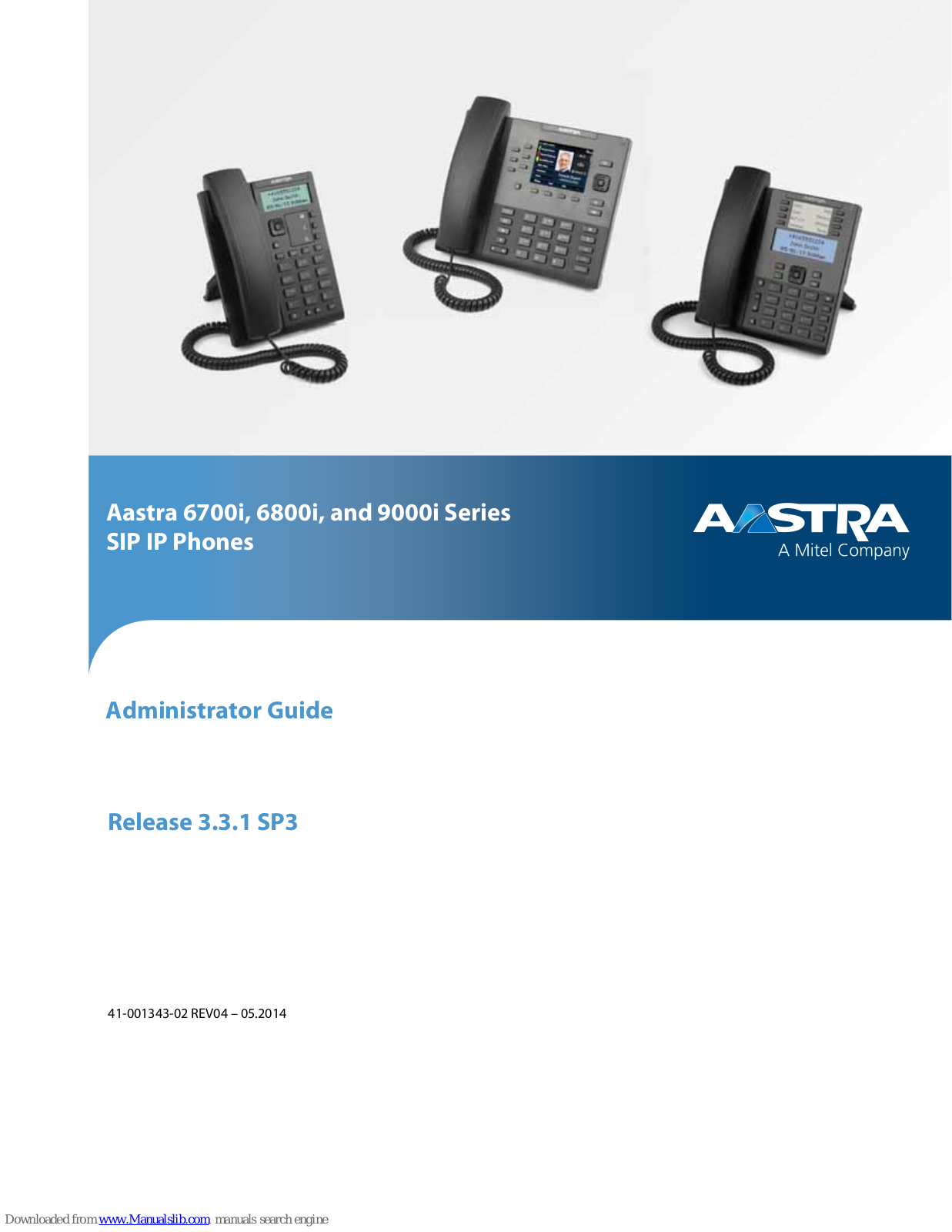 Aastra 6731i, 6800i, 6735i, 6737i, 6739i Administrator's Manual