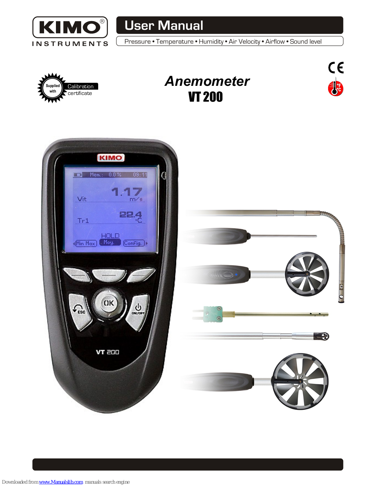 Kimo VT 200 User Manual - ManualMachine.com