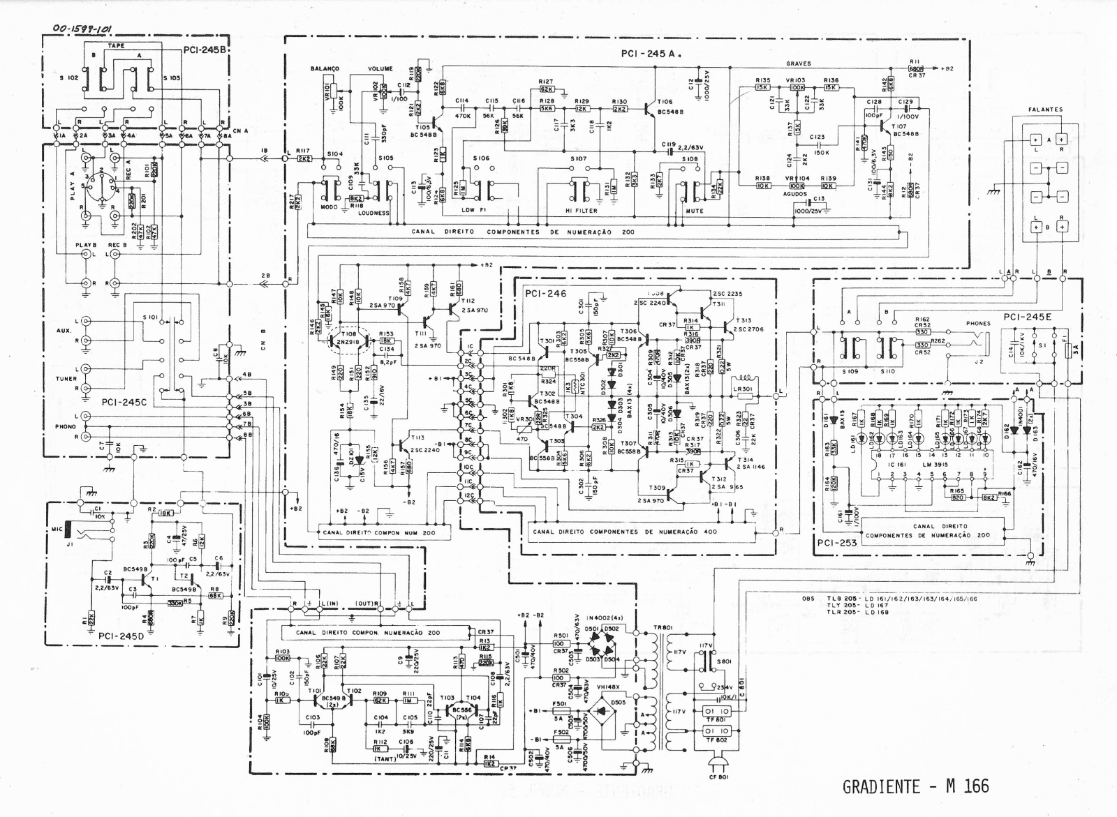 Gradiente 166 Schematic