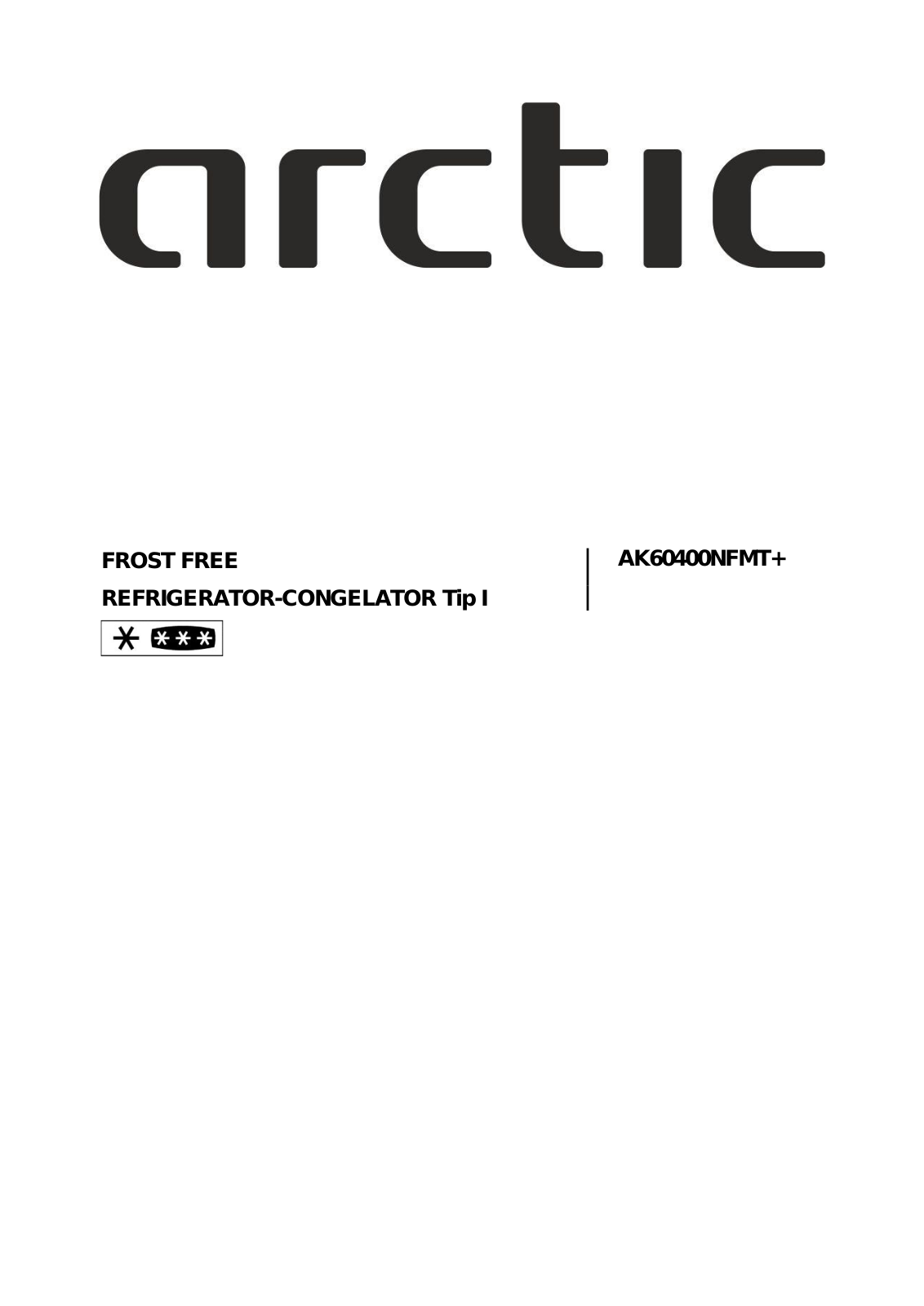 Arctic AK60400NFMT+ User guide - ManualMachine.com