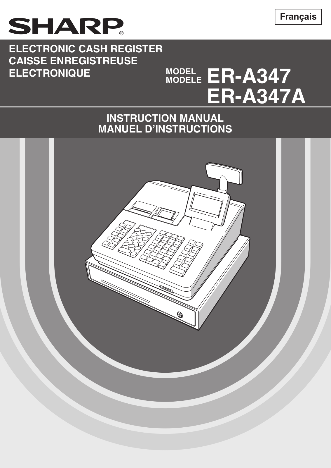 Sharp ER-A347, ER-A347A User Manual