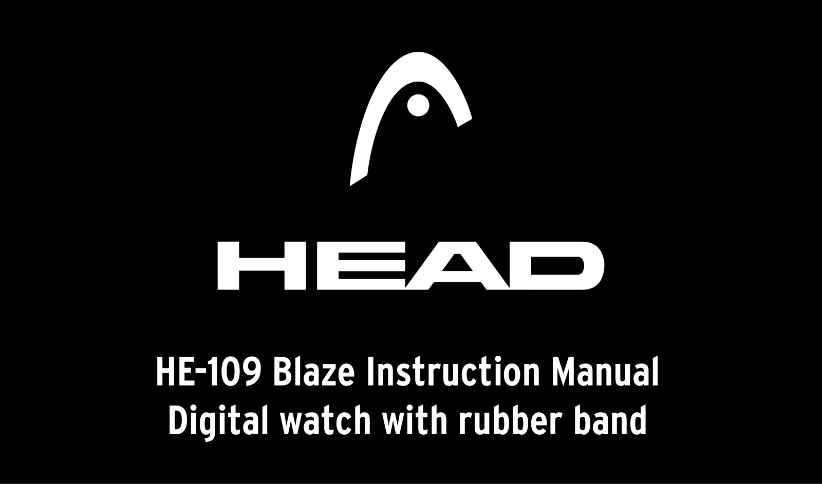 Head HE-109 User Manual