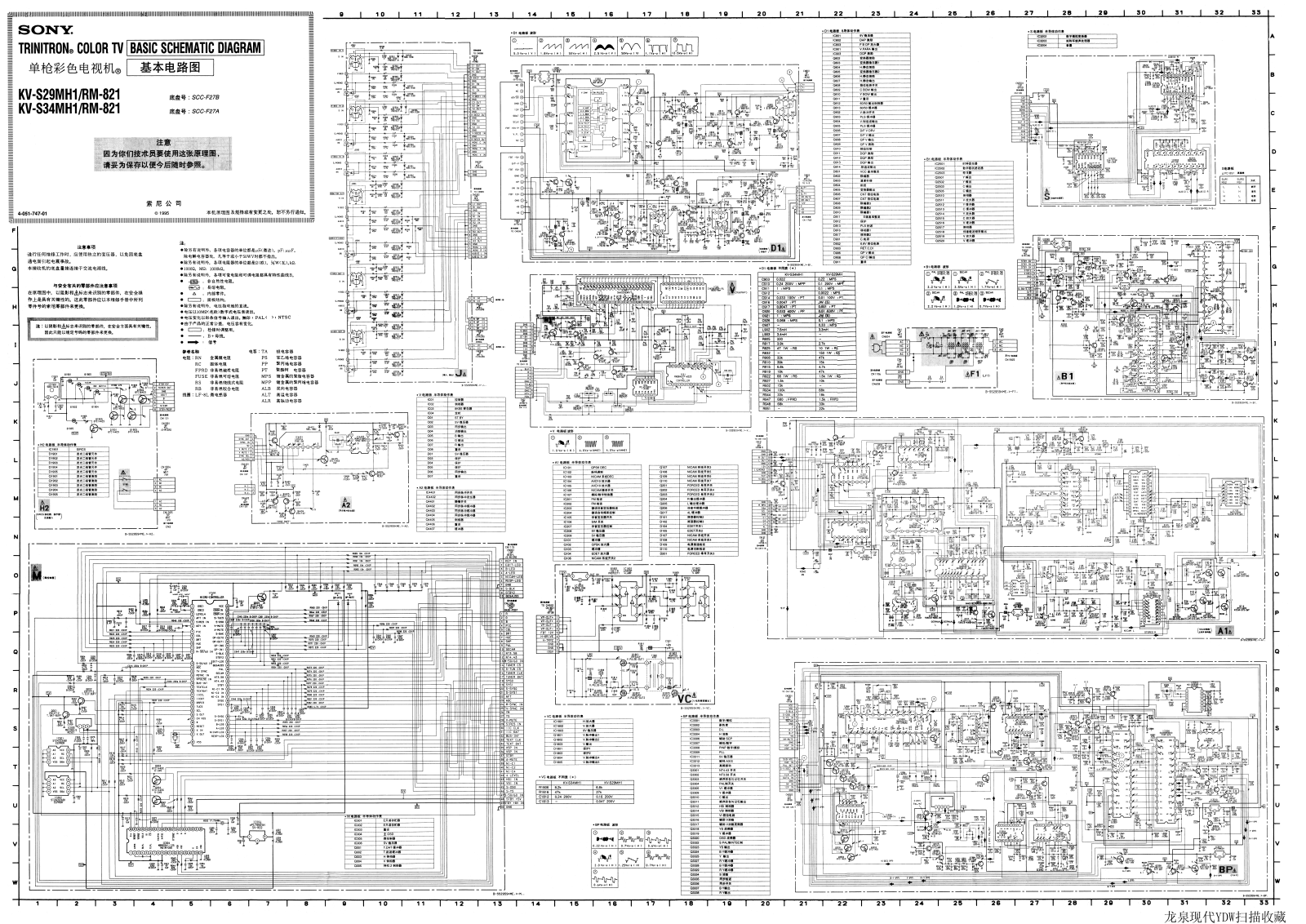 Sony KV S29MH1, KV S34MH1 Service Manual
