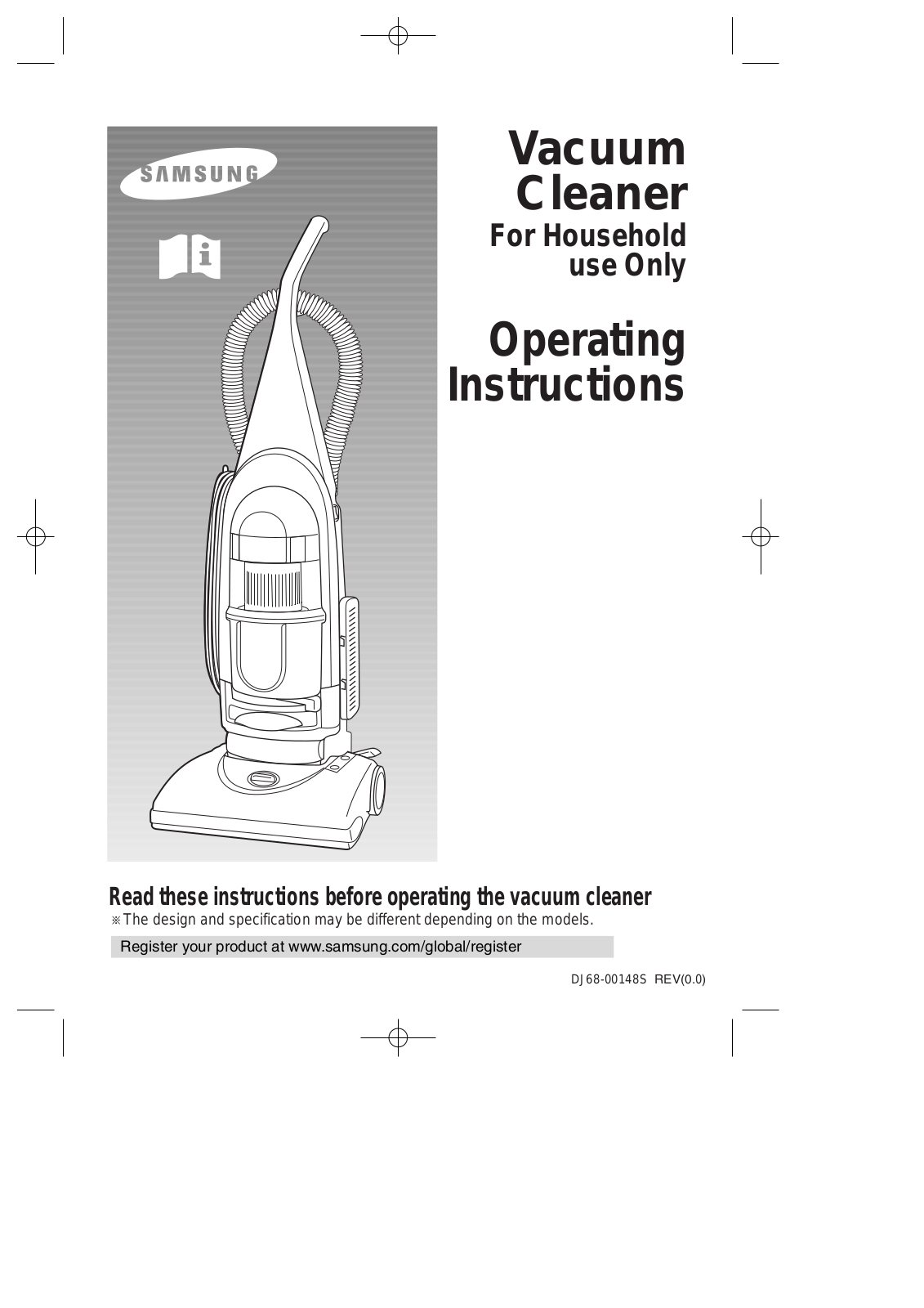 Samsung VC-3000 User Manual