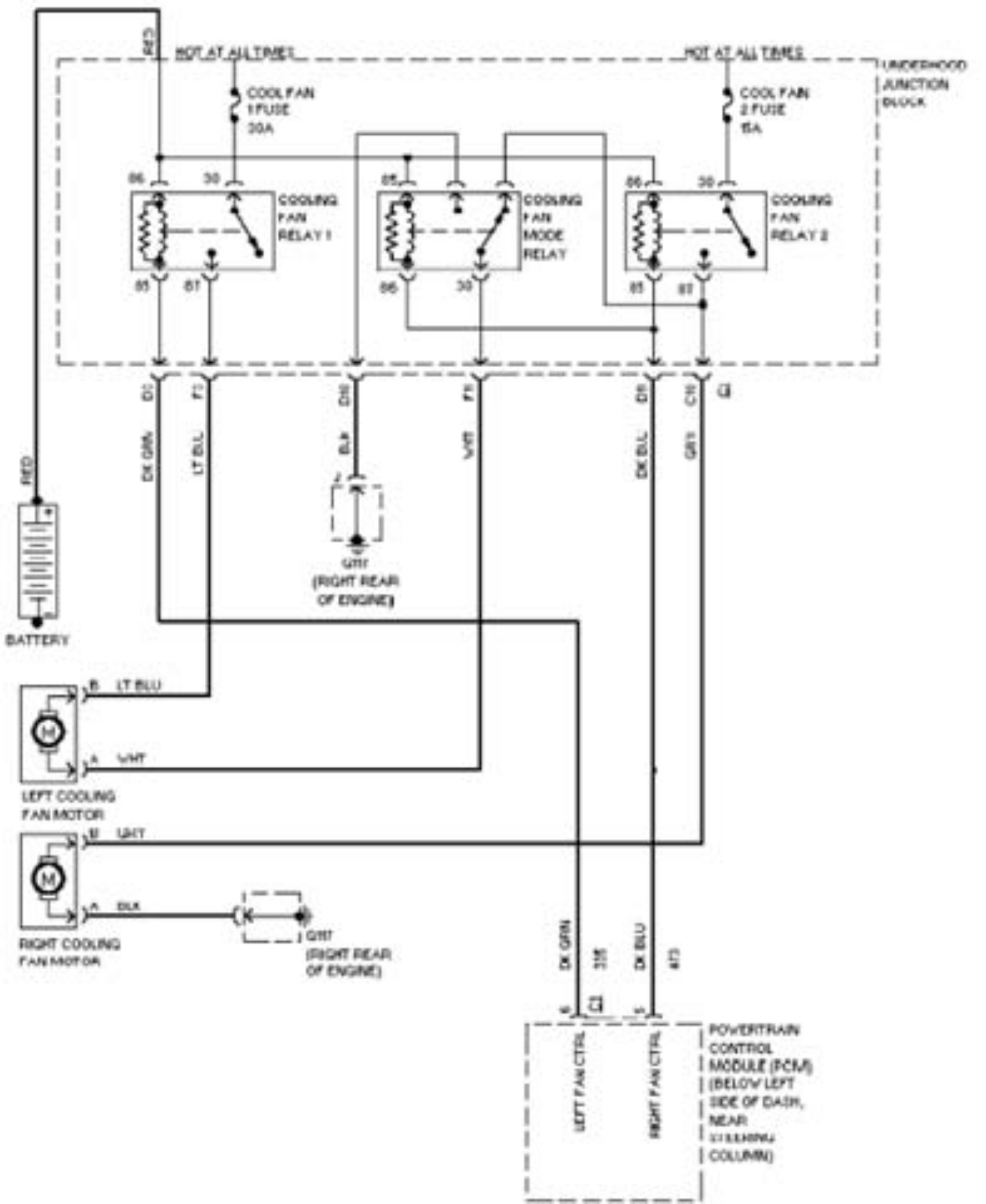 Chevrolet 2000 malibu schematic