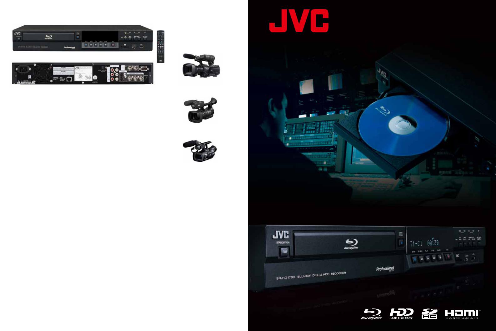 JVC SR-HD1700, SR-HD1350 User Manual