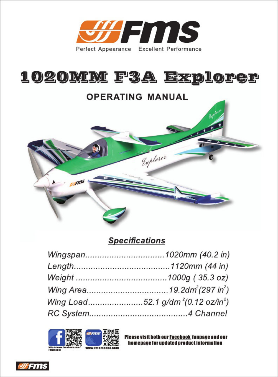 fms F3A Explorer User guide - ManualMachine.com