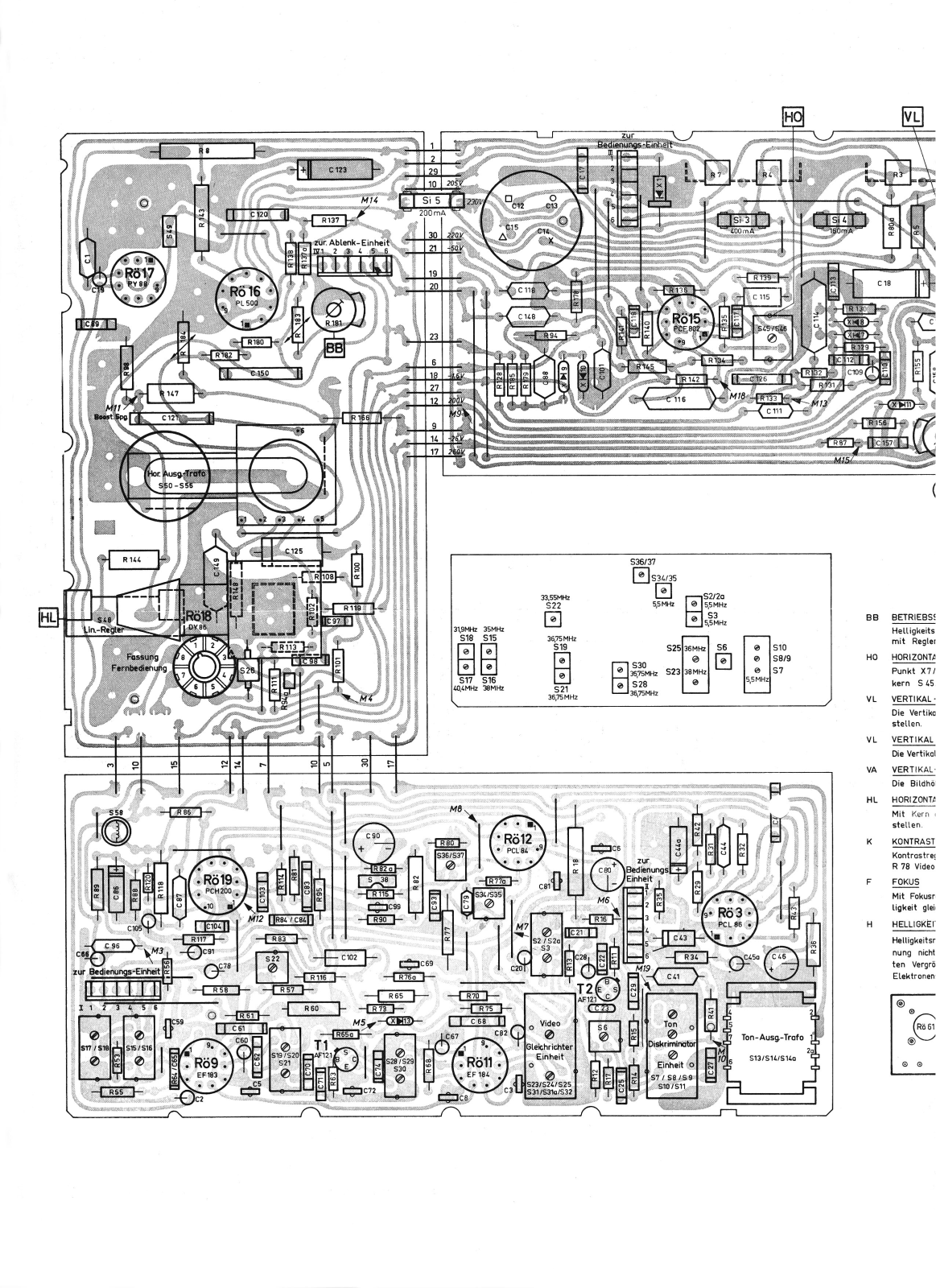 Philips 23cd511a Schematic