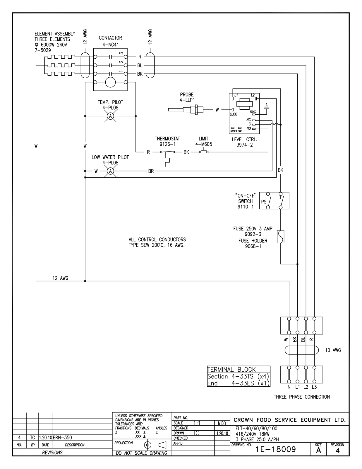 Intek ELT-40 416-240V 18 kW, ELT-60 416-240V 18 kW, ELT-80 416-240V 18 kW, ELT-100 416-240V 18 kW Service Manual