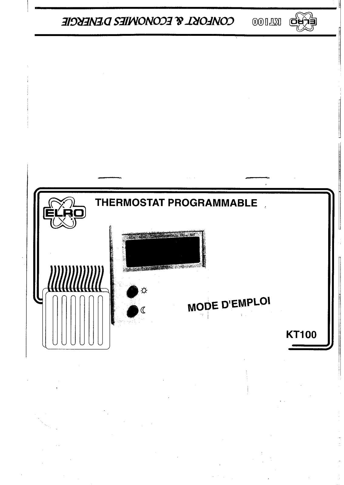 ELRO KT100 User Manual