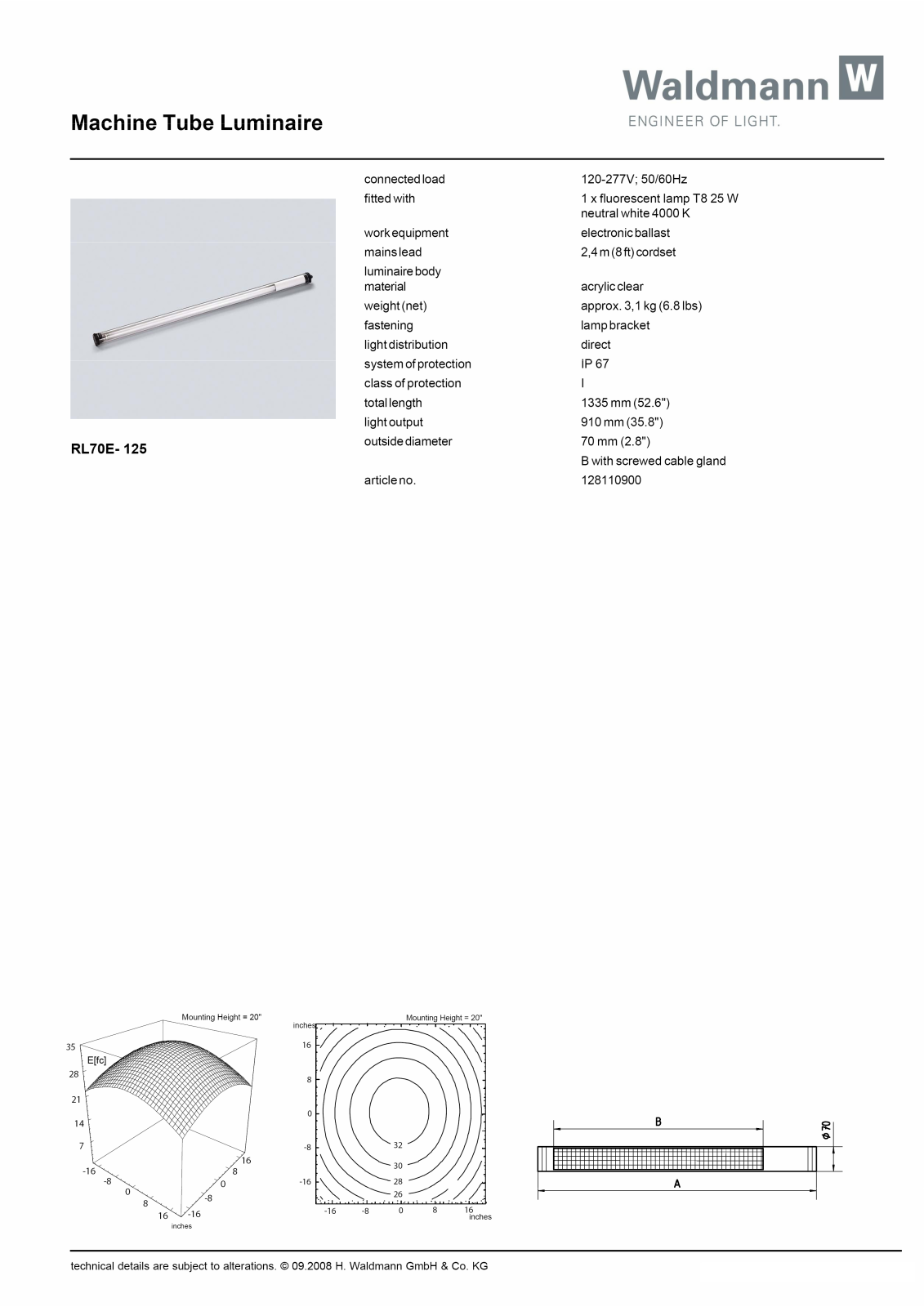 Waldmann 128110900 Information guide