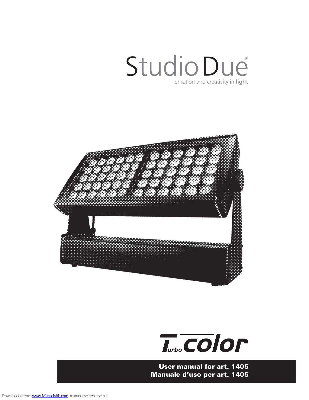 STUDIO DUE 1405 User Manual