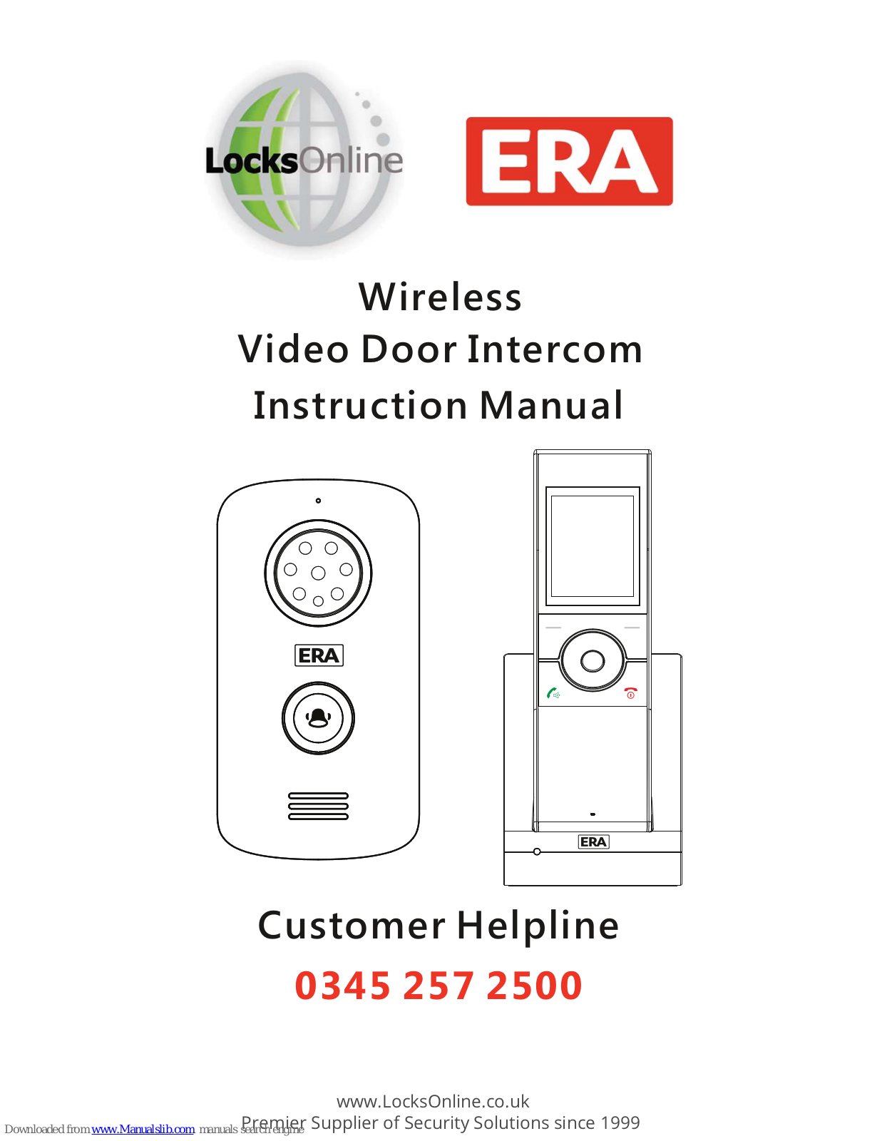 ERA E3000 Instruction Manual