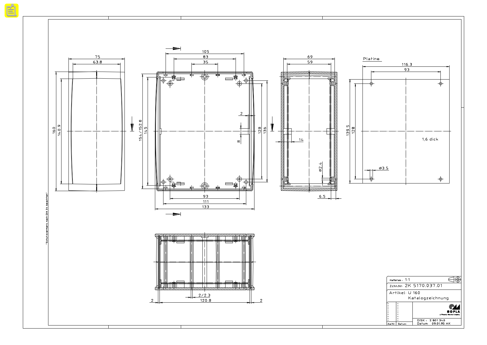 BOPLA BOPLA U 160 160 - ManualMachine.com
