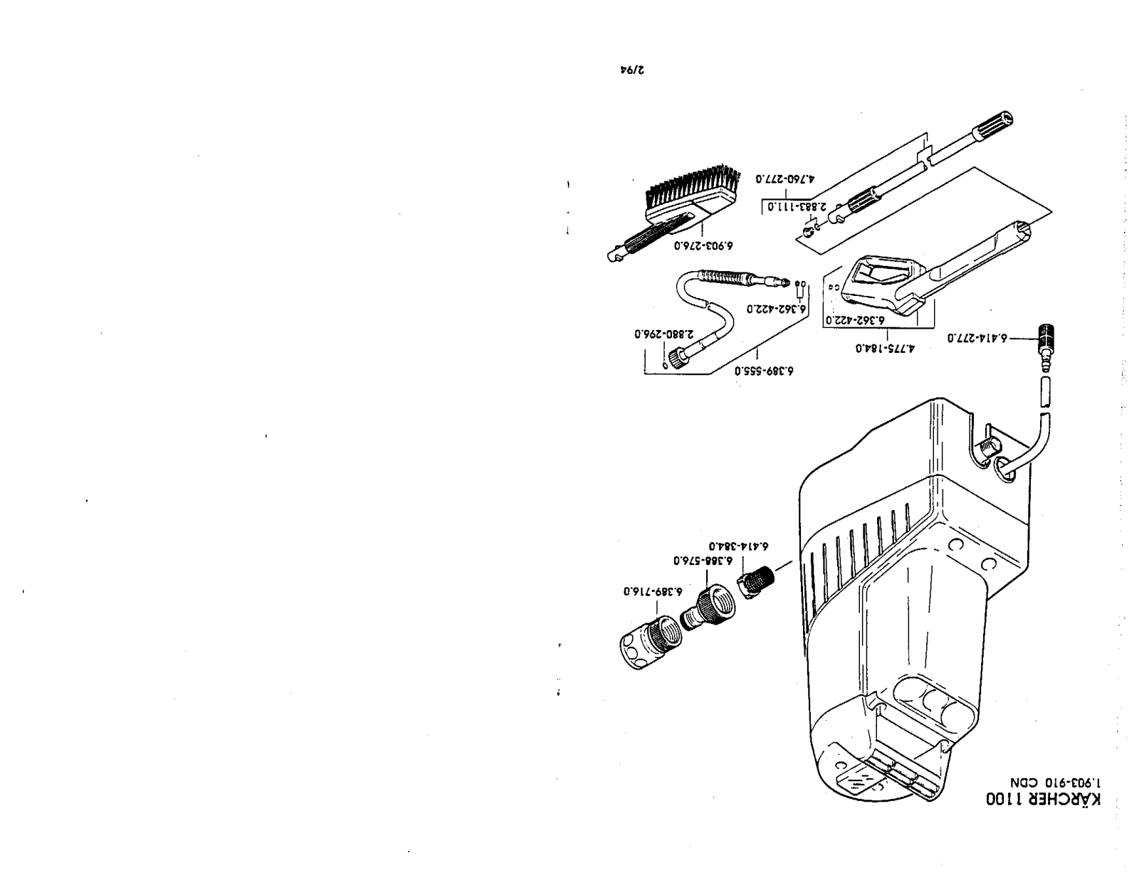 Karcher K 1100 User Manual