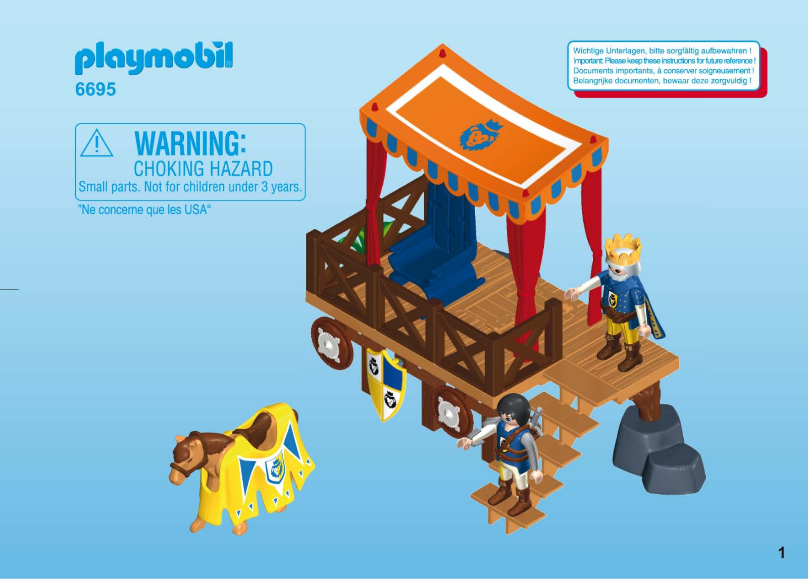 playmobil 6695 Instructions