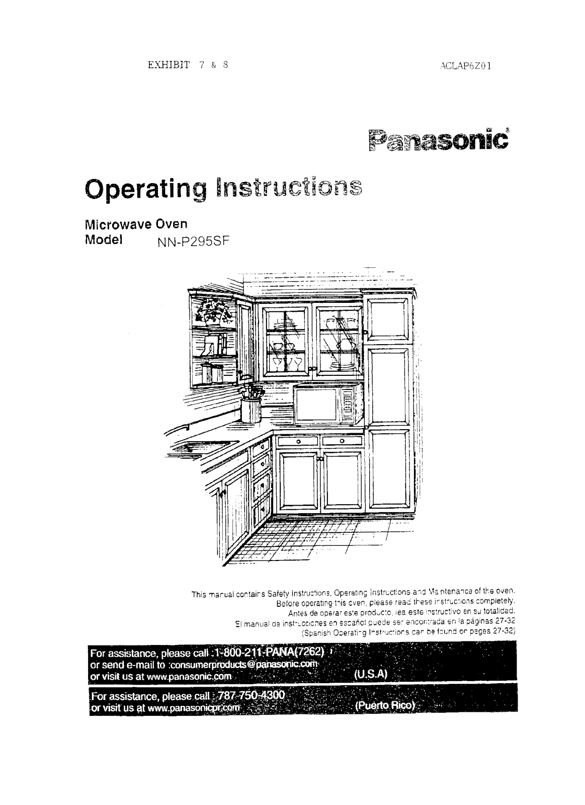 Panasonic AP6Z01 Users Manual