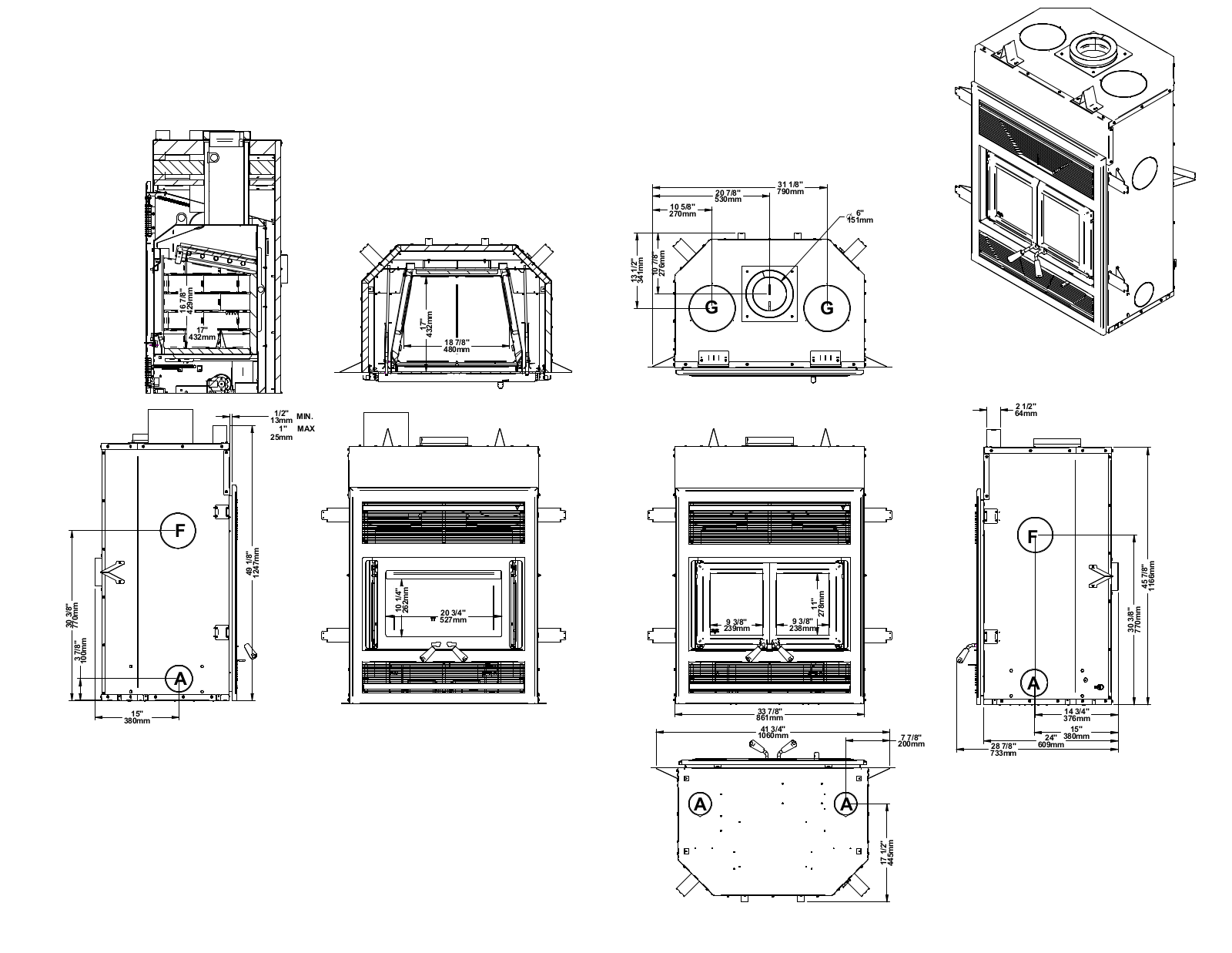 Ventis HE325 Dimensions - ManualMachine.com