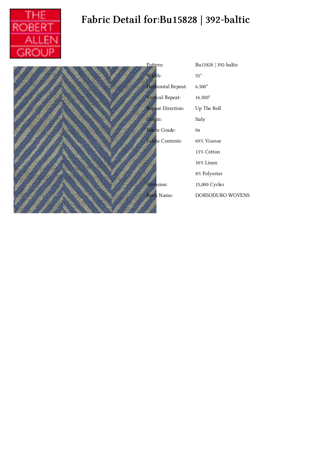 Duralee CRAL7249 Specifications - ManualMachine.com