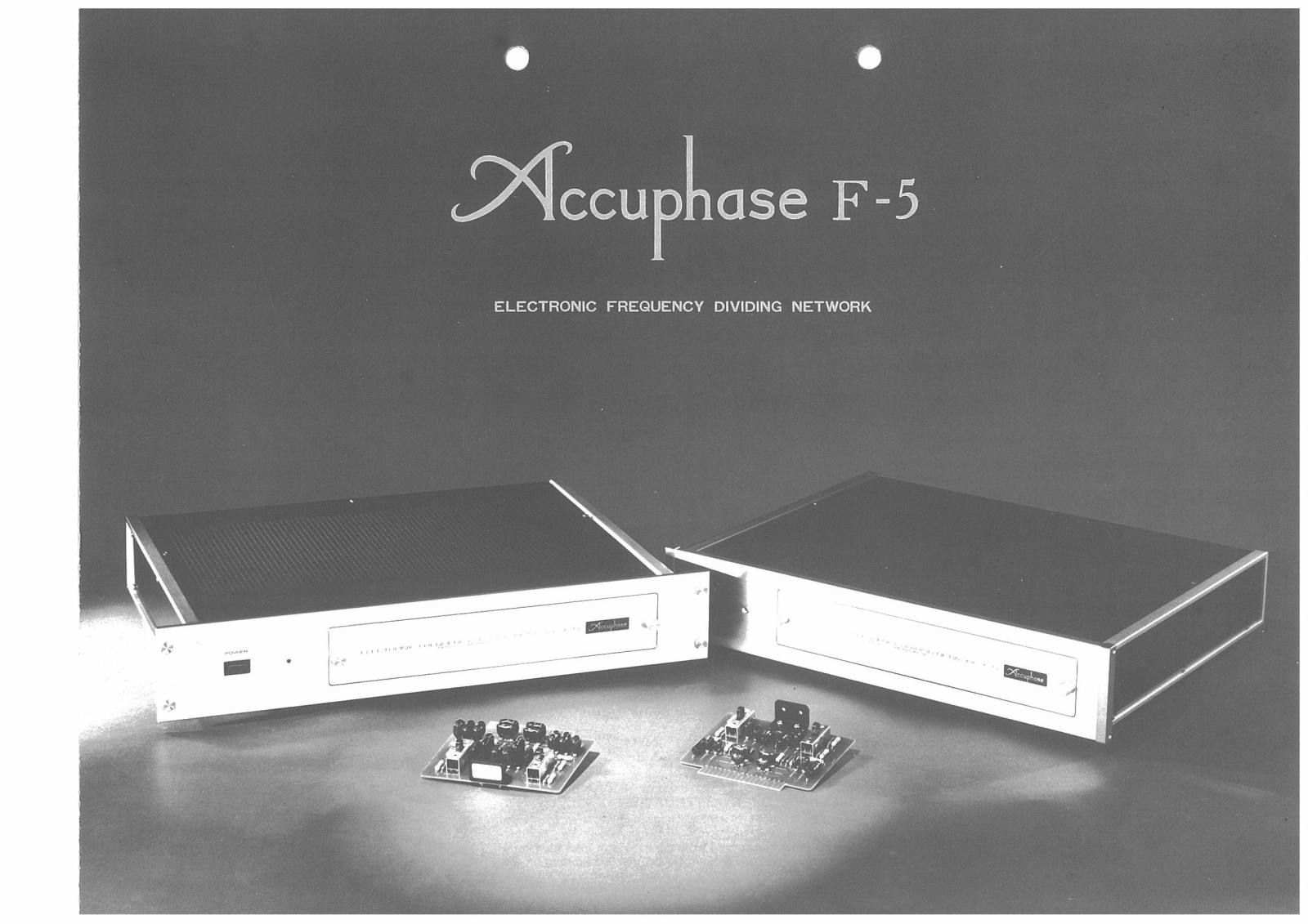 Accuphase F-5 Brochure