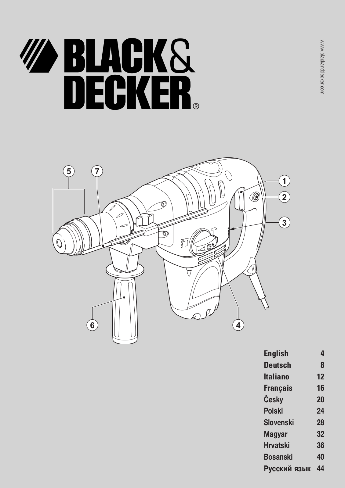 Black & Decker KD1001K User Manual