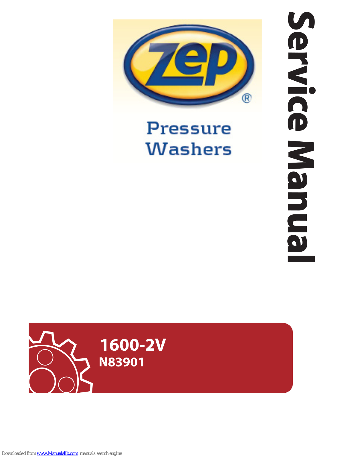 ZEP 1600-2V Service Manual