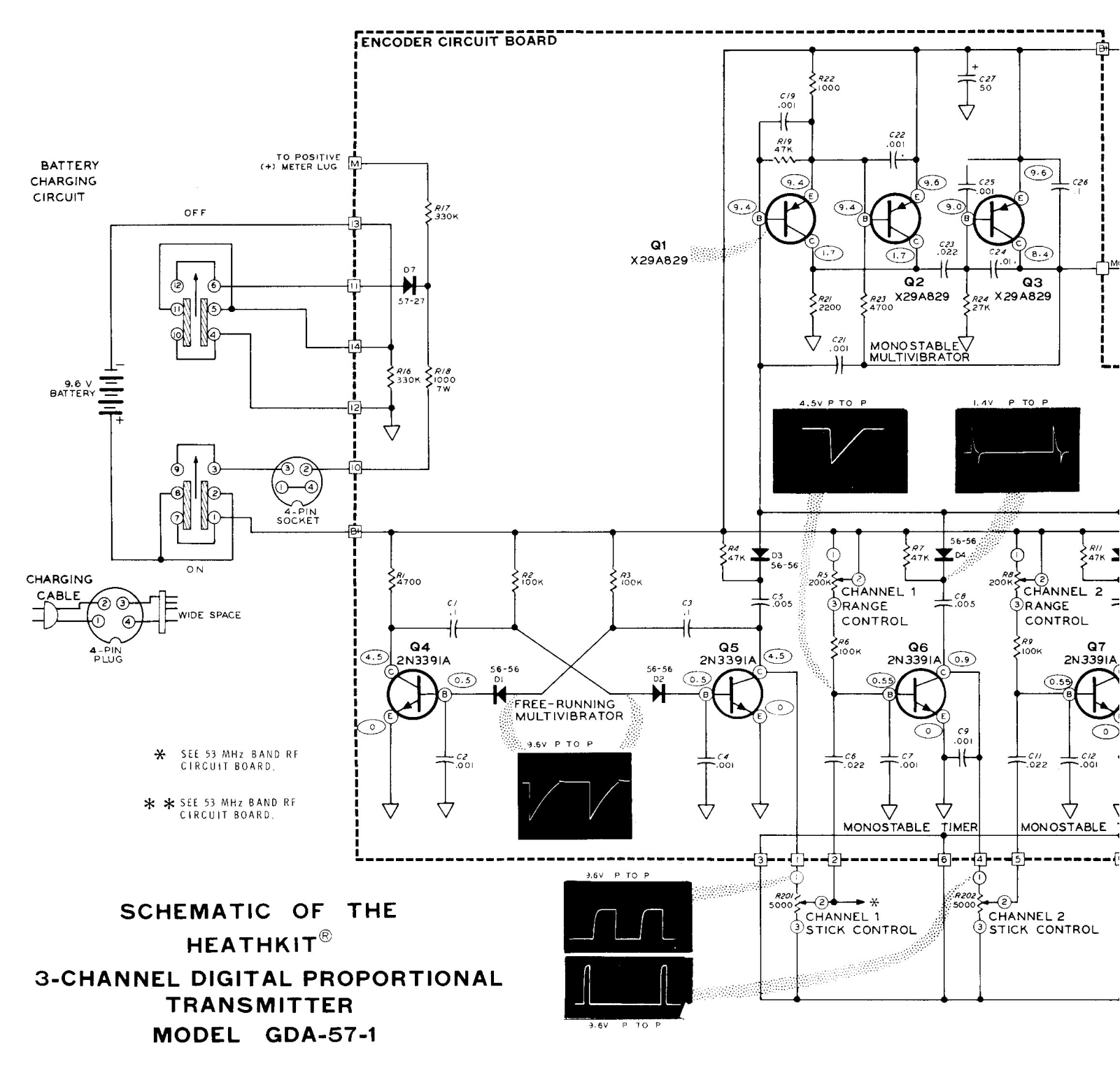 Heathkit GDA-57-1 Schematic