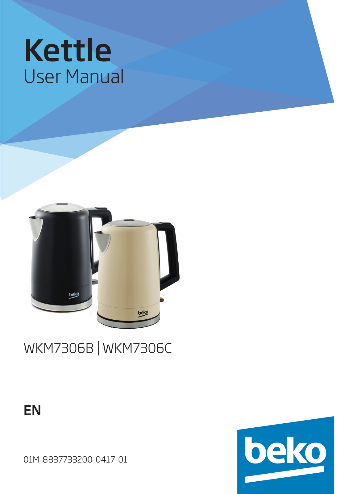 Beko WKM7306B, WKM7306C User manual