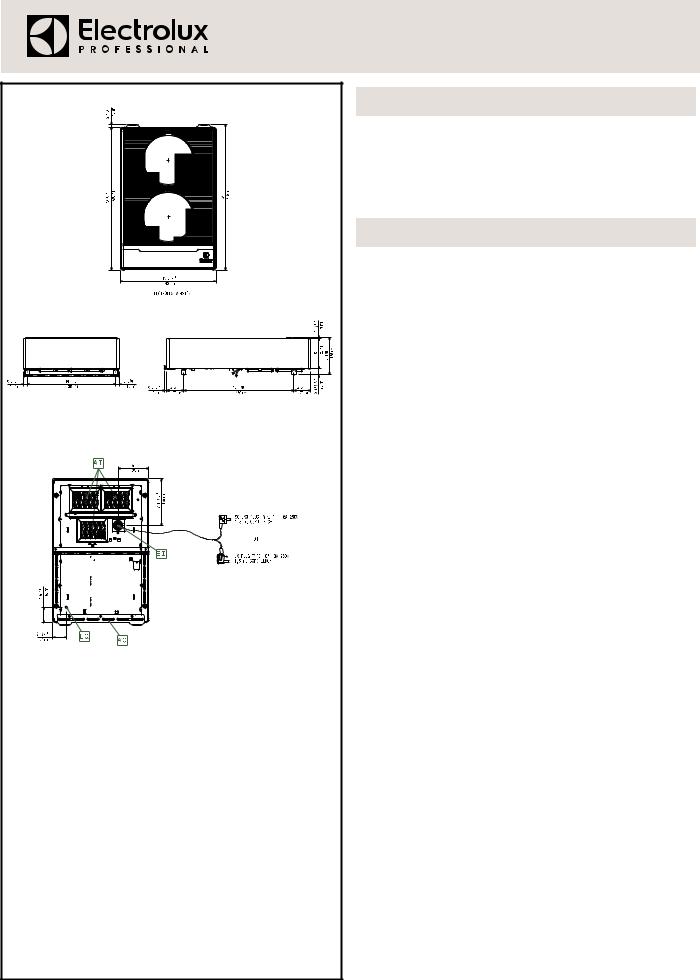 Electrolux E1HAEEOMCS Datasheet