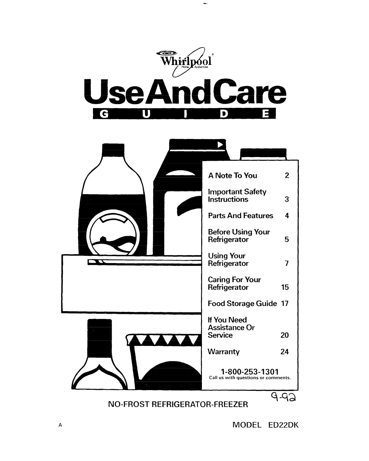 Whirlpool EDZZDK User Manual - ManualMachine.com