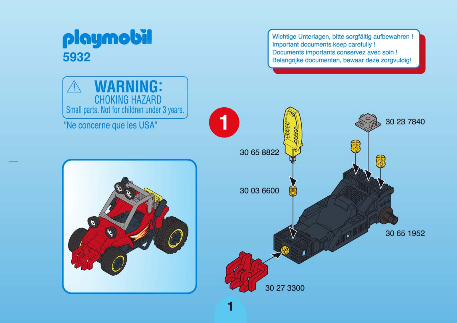 Playmobil 5932 Instructions