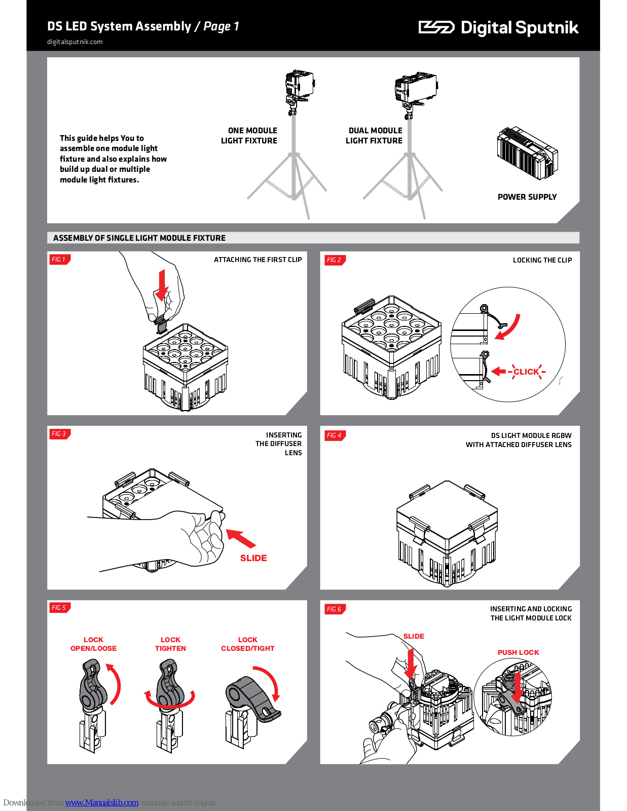 Digital Sputnik DS series Assembly Manual - ManualMachine.com