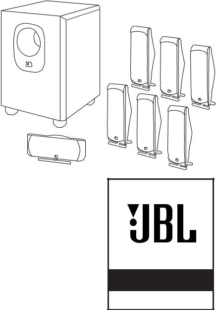 Jbl SUB300, SCS300.7 Manual