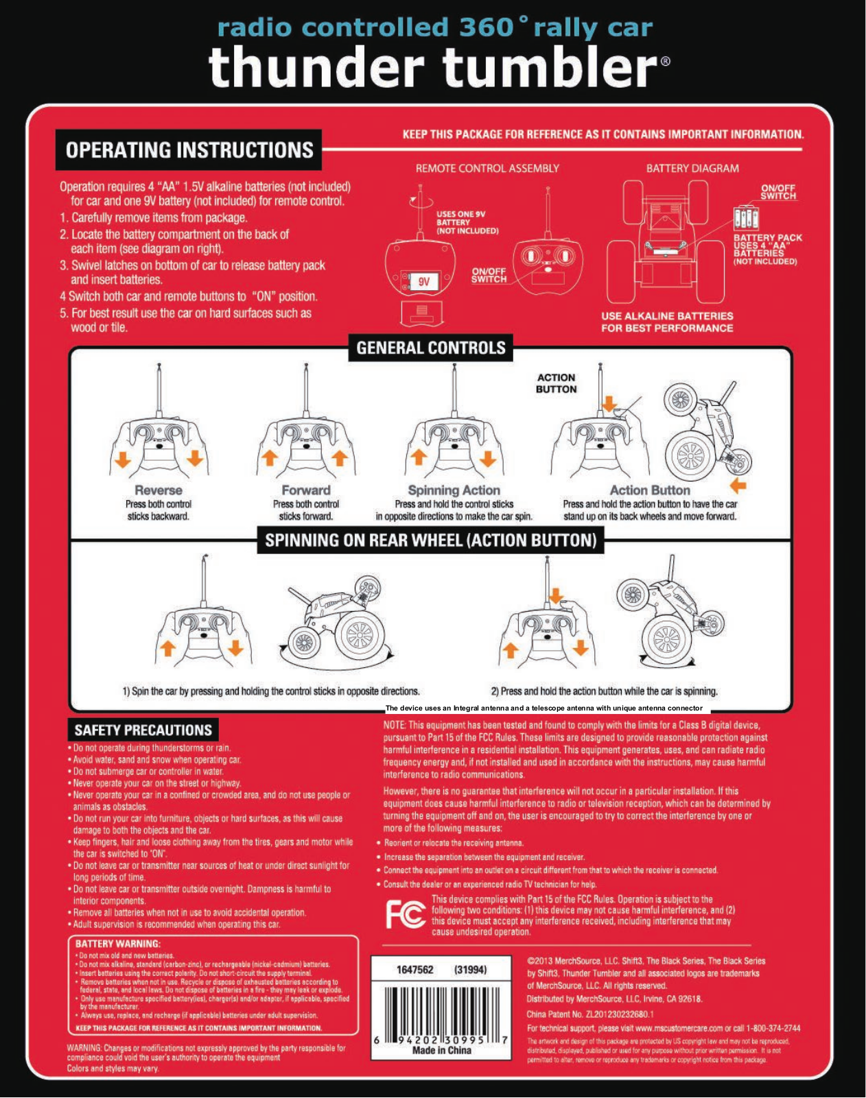 FEILUN TECHNOLOGY FC09549A User Manual