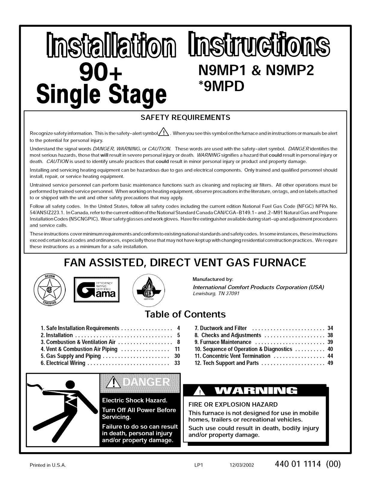 Sears 9MPD, N9MP2, N9MP1 User Manual - ManualMachine.com