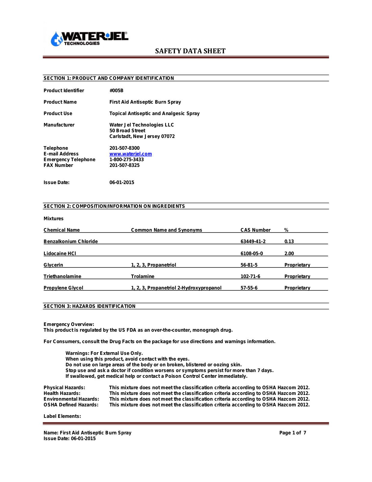 North Safety 032204 User Manual