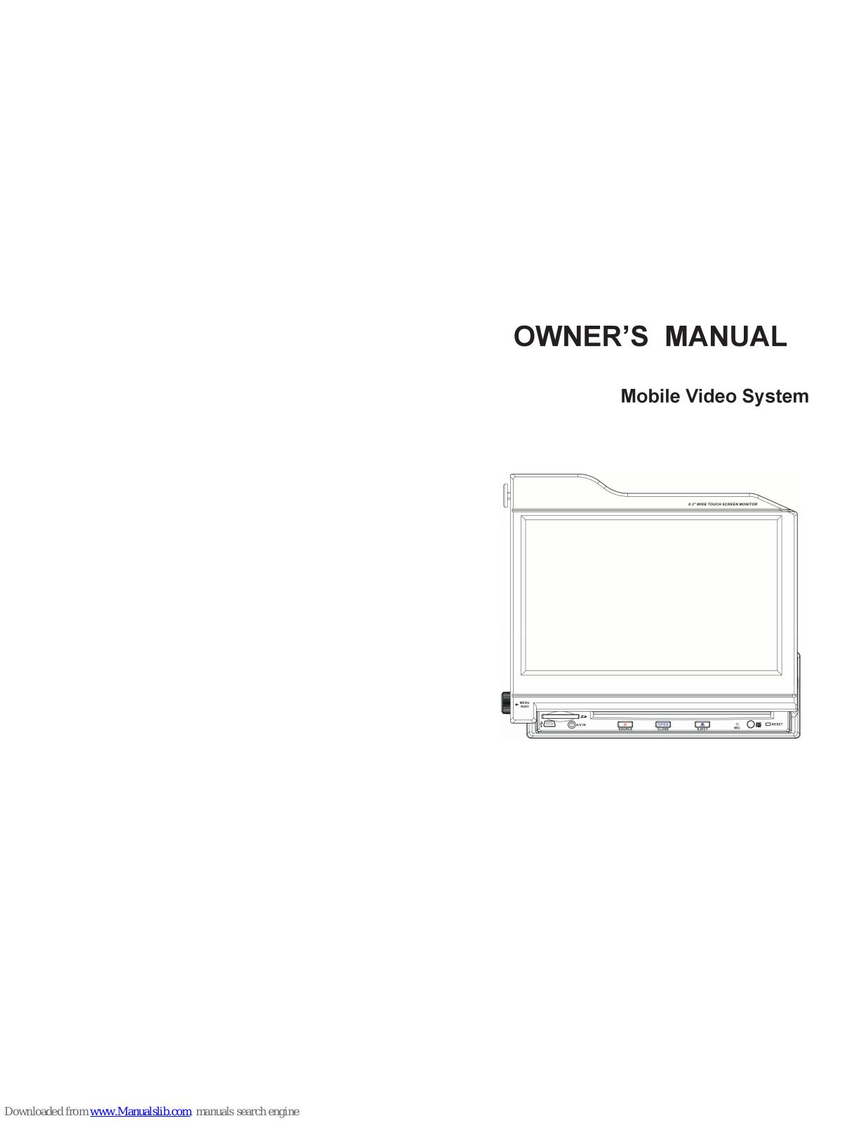 Farenheit FR2011 Owner's Manual