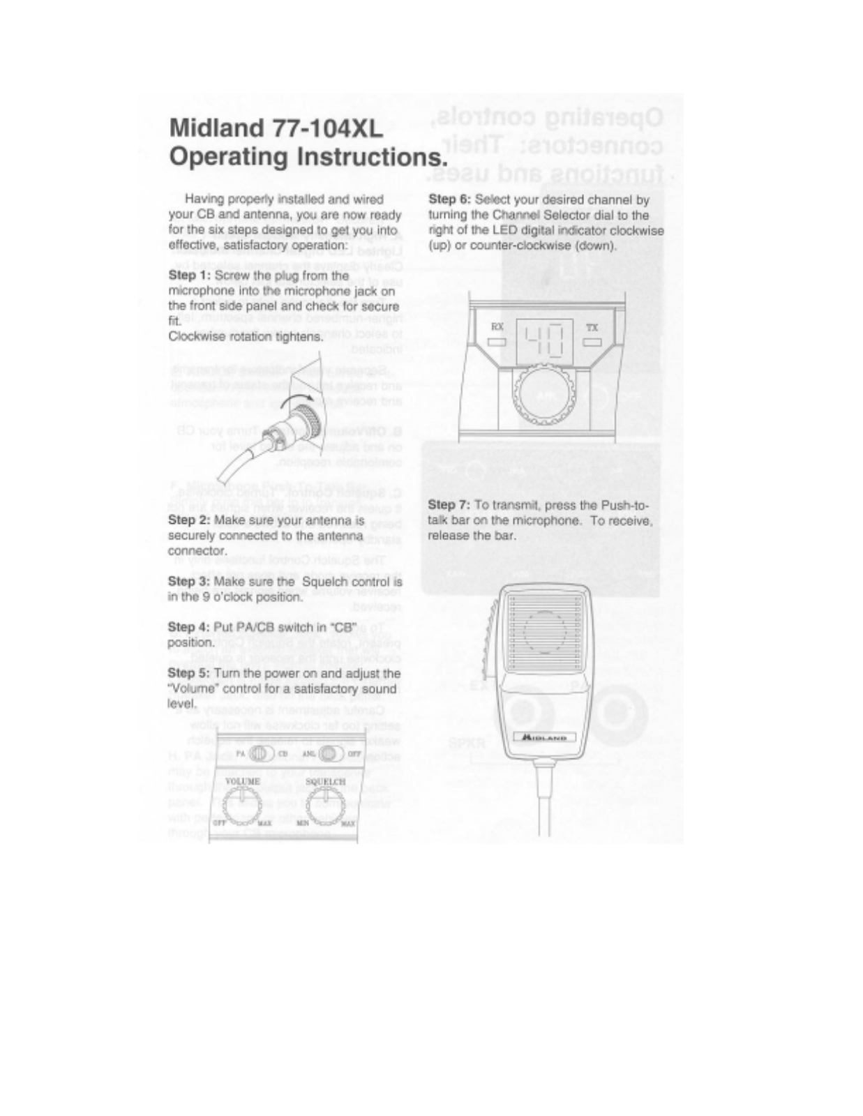 Midland Radio 77104XL User Manual