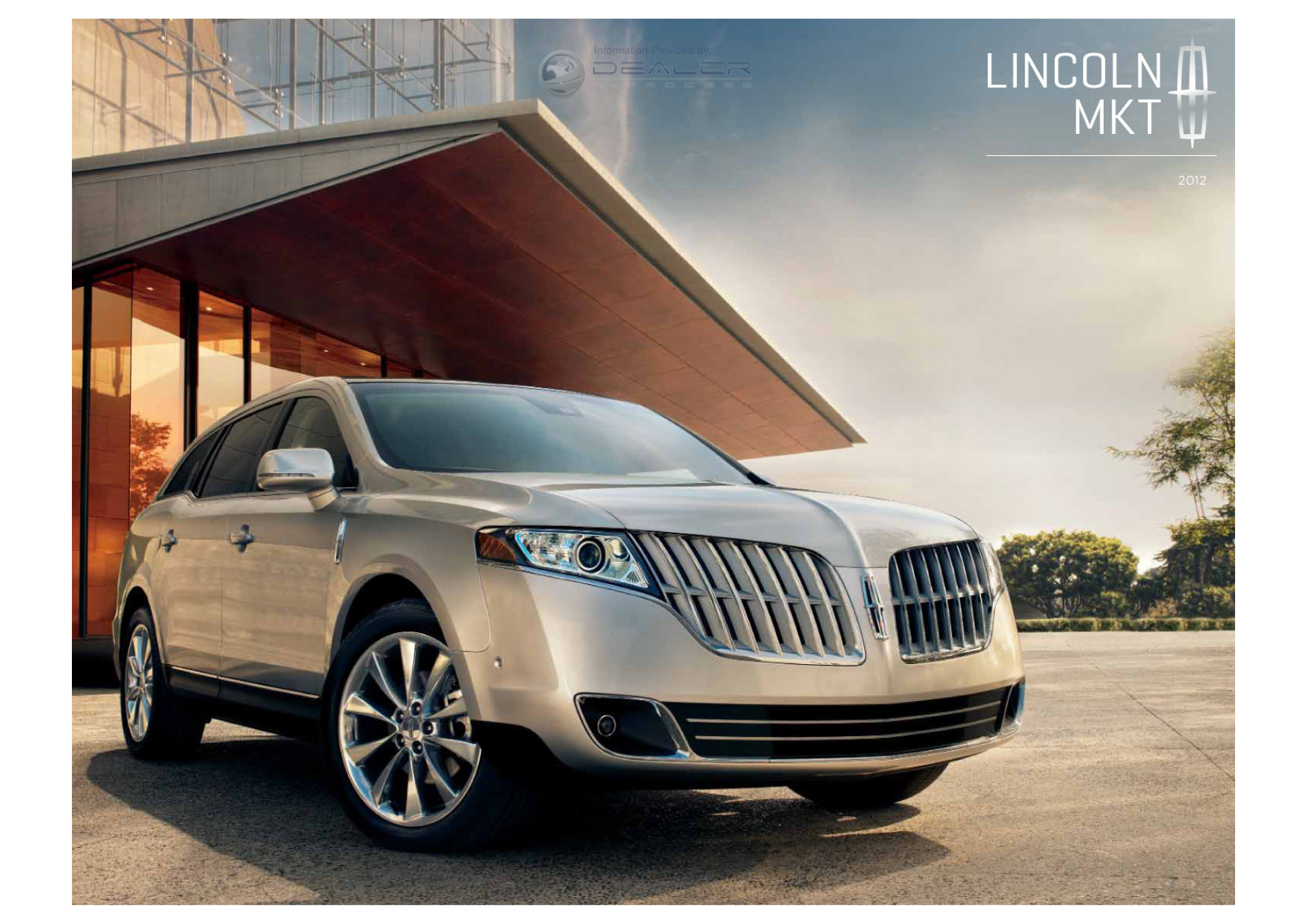 Lincoln Mkt 2012 Owner's Manual