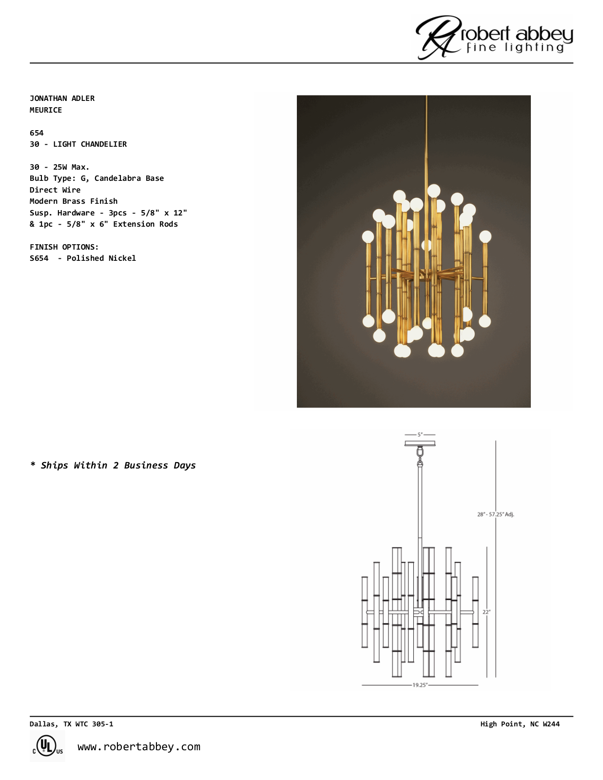 Jonathan Adler RAB1838 Specifications - ManualMachine.com